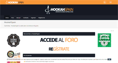 Desktop Screenshot of hookahspain.com